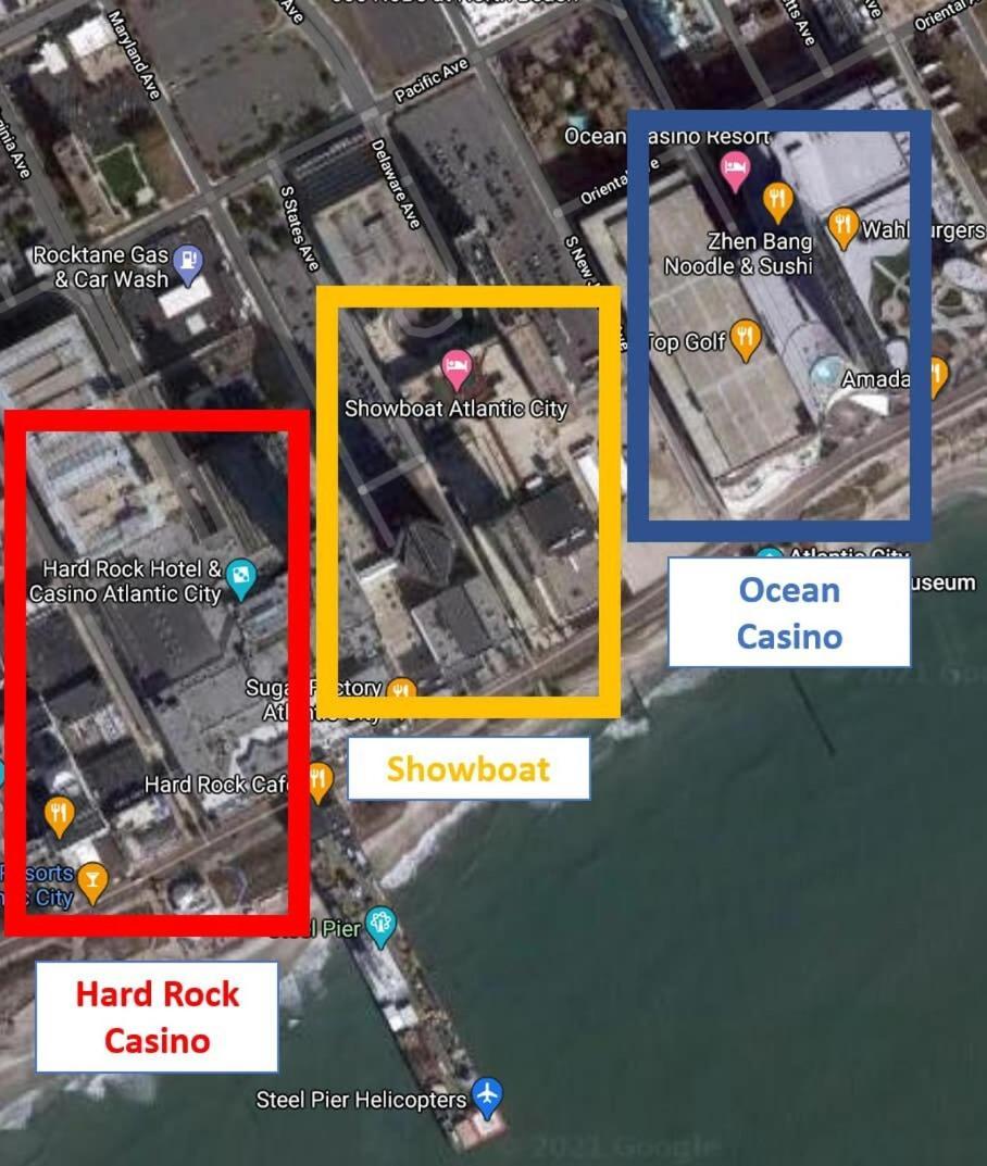 אטלנטיק סיטי 2Br 3Ba Cozysuites Hard Rock And Ocean Casino מראה חיצוני תמונה